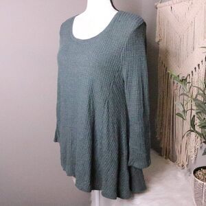 Sonoma | Waffle Knit Tunic Top Large